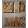🇧🇪 Lot de 2 billets belges anciens – 50 Francs 1966 & 200 Francs Adolphe Sax (état moyen)