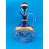 Ensemble de Service de Liqueur Pourpre Doré - GLASFABRIK KARLSBAD - Art-Deco 1929 - Autriche