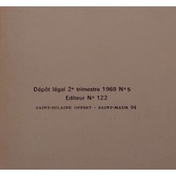 Tanguy et Laverdure - Danger dans le ciel - 1969 (Dépôt légal 2ème trimestre 1969)