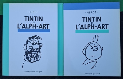 img1-400 Tintin et l’Alph-Art – Édition Double : Transcription & Découpage Graphique - 1986