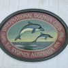 img3 🌊 Plaque murale vintage Dolphin Club – Sculptée main