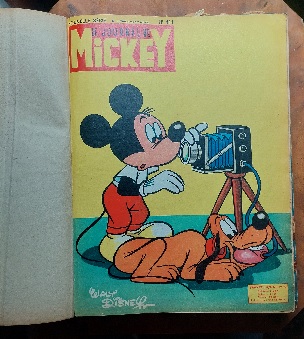 img3 Album vintage Le Journal de Mickey – N°19 (n°414 à 432) – Belgique – Années 1960