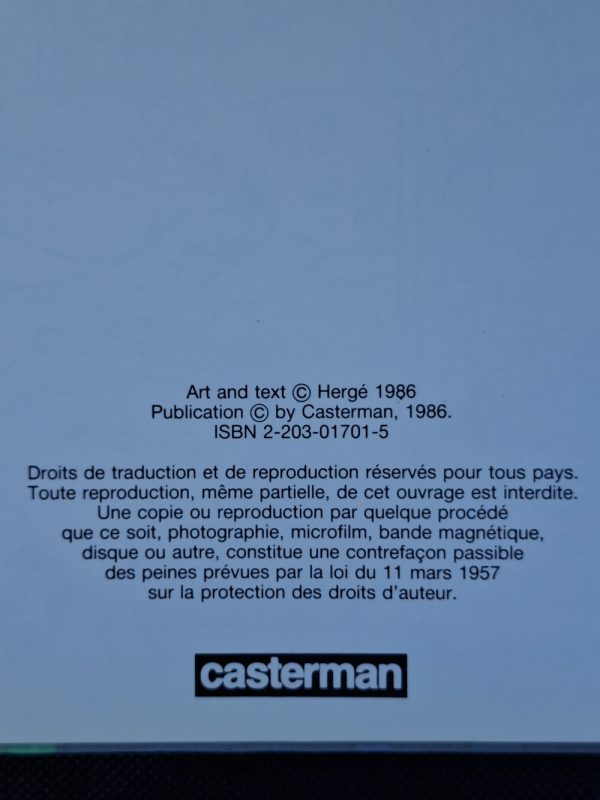 img3-400 Tintin et l’Alph-Art – Édition Double : Transcription & Découpage Graphique - 1986