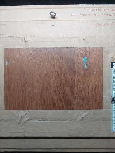 img4 Peinture à l’Huile Signée “Weynant” – Inspirée de Bonaventura Peeters (XVIIe)