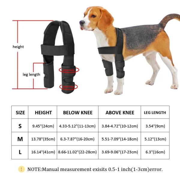 kf-HTB1T3m5Kh1YBuNjy1zcq6zNcXXaJ Genouillère pour chien, blessures, attelle chirurgicale pour les articulations, blessures du chien, guérison de l'arthrite de la jambe avant canine, prévient les chiens, fournitures médicales