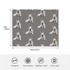 Couverture blanche pour chien berger suisse, couverture thermique de luxe pour plage en fourrure
