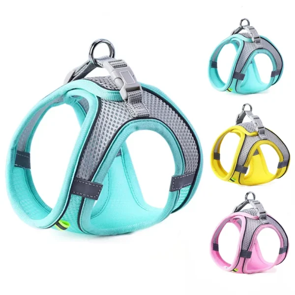 kf-S38f402f00a8e45ebbaa89aa648b7322fU Ensemble de Corde SFP GlaChest pour Chat et Chien, Moulage Respirant et Réglable, Animal de Compagnie pour Petits et Moyens Chiens, Marche en Plein Air
