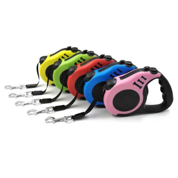 kf-S3df7b1b03c7e47fba1af8032cb1783b8t Laisse rétractable pour chien de 3 mètres et 5 mètres, laisse pour animaux de compagnie, corde de Traction, laisse Flexible automatique pour petit, moyen et grand produit pour chien