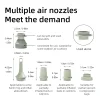 Pompe à Air électrique 3 en 1 avec lumières, Mini compresseur d'air sans fil, chargeur USB, gonfleur/déflateur, pour Camping en plein Air