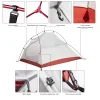 BISINNA Ultra-Léger Camping Tente Sac À Dos Tente 20D Nylon Étanche En Plein Air Randonnée Voyage Tente Vélo Tente 1-2 Personne