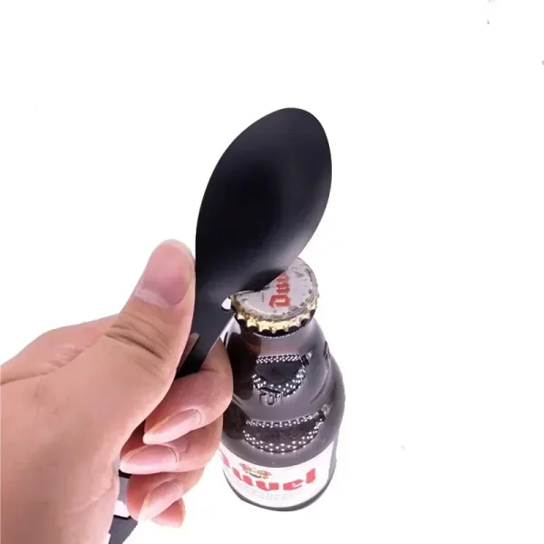 kf-S6485e1506c02466d88267af9fdb86936V EDC – outil de survie de Camping multifonctionnel 5 en 1, fourchette en acier inoxydable, couteau, cuillère, ouvre-boîte, clé d'ouverture de bouteille