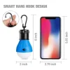 kf-S6ec6c16a88e140bb98d9be7a012a3ee3Z Lampe de Camping Portable Mini ampoule LED lampe de secours 3 Modes d'éclairage lumières de travail de nuit en plein air lampe suspendue de tente avec crochets