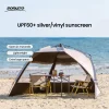MacAAOutdoor-Tente de camping à une touche, ouverture automatique rapide, plage, pêche, famille, voyage, pique-nique, parc, ombre anti-UV, 3-4P