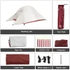 BISINNA Ultra-Léger Camping Tente Sac À Dos Tente 20D Nylon Étanche En Plein Air Randonnée Voyage Tente Vélo Tente 1-2 Personne