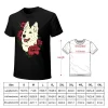 kf-S86a47a1670014758a6a03abab66d42e9s T-Shirt berger suisse blanc avec fleurs rouges, vintage, chemises graphiques d'archive bleue, vêtements pour hommes