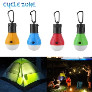 kf-S98a7d5eccd3d43ae8e1c3e1cceb4b21cZ Lampe de Camping Portable Mini ampoule LED lampe de secours 3 Modes d'éclairage lumières de travail de nuit en plein air lampe suspendue de tente avec crochets