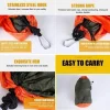 kf-Sa2f8067886e64592afc059ef3eb9e72f6 Hamac de Camping en plein air Portable pour une personne, avec couleur en Nylon assortie, lit suspendu en tissu Parachute haute résistance