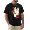 kf-Sb110fc3a1ce34b07b07d5d9b9a2feee9H T-Shirt berger suisse blanc avec fleurs rouges, vintage, chemises graphiques d'archive bleue, vêtements pour hommes