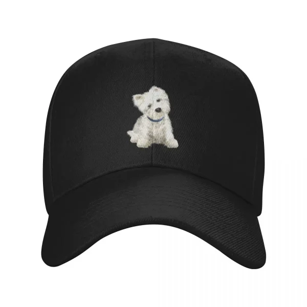 kf-Sd1dde022bd8d44869900fed082230bc7k Casquette de Baseball personnalisée West Highland White Terrier pour femmes, la vie réglable est meilleure avec un chapeau de papa Westie, Streetwear, chapeaux à rabat