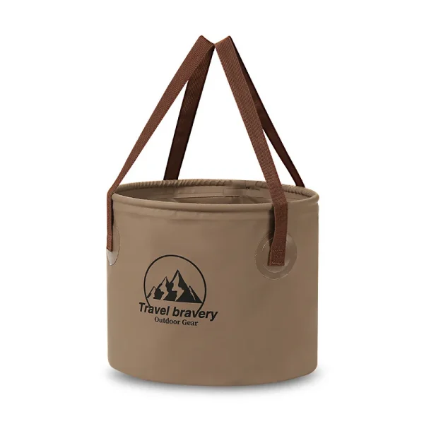 Seau pliant pour voiture 5L/10L/20L, évier pliable et étanche, bassin pliable de voyage Portable, Camping randonnée pêche, seau de rangement