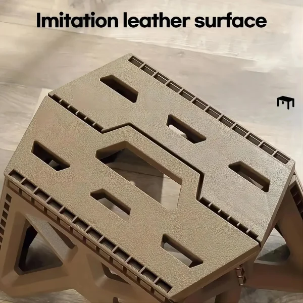 Petit tabouret d'extérieur portable et pliant, chaise de pêche durable à haute charge, tabouret de plage et de camping