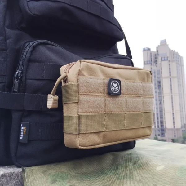 kf-Sddd94961901a4080af3825662a3574adU Sac de taille pour outil utilitaire EDC Molle d'extérieur, pochette de premiers secours médicale, étui de support pour téléphone, sac de chasse, équipement de survie
