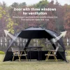 MacAAOutdoor-Tente de camping à une touche, ouverture automatique rapide, plage, pêche, famille, voyage, pique-nique, parc, ombre anti-UV, 3-4P