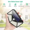 kf-Sf339ffd4351d424facf24ef6cf1f1b4ey Lampe solaire LED multifonctionnelle avec détecteur de mouvement, lumière du soleil étanche, décoration de jardin extérieur, 62 projecteurs