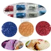 5D DIY Diamant Peinture avec Strass, Mosaïque Image, Point De Croix, Broderie, Blanc, Berger Suisse, Chiens, Couture, Art