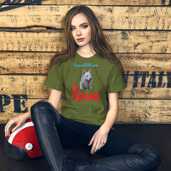 unisex-staple-t-shirt-olive-front-6876950e945c1.jpg T-shirt unisexe