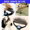 Brosse professionnelle pour démêlage des animaux de compagnie, épilateur de poils de chien, coupe-noeud en fourrure pour chiot et chat, peigne, fournitures de toilettage pour chiens