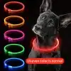 kf-S9c212d5fcbed480e9b56d1c7d2369419z Collier lumineux LED pour chien de compagnie, Anti-perte, Rechargeable par USB