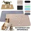 kf-Sb27fce4f1a3441968c6f5de116b91d3be Coussinets d'urine pour chien, lavables et réutilisables, antidérapants, coussin d'entraînement pour chiots, lit pour animaux de compagnie, tapis d'urine pour housse de siège de voiture, fournitures pour animaux de compagnie