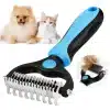Brosse professionnelle pour démêlage des animaux de compagnie, épilateur de poils de chien, coupe-noeud en fourrure pour chiot et chat, peigne, fournitures de toilettage pour chiens