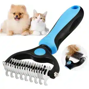 Brosse professionnelle pour démêlage des animaux de compagnie, épilateur de poils de chien, coupe-noeud en fourrure pour chiot et chat, peigne, fournitures de toilettage pour chiens